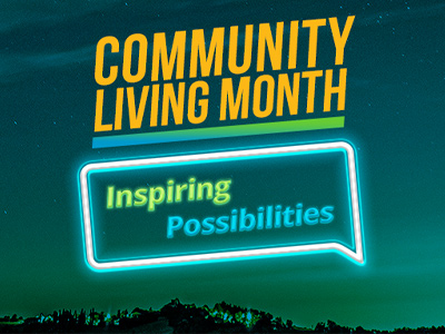 Community Living Month Graphic